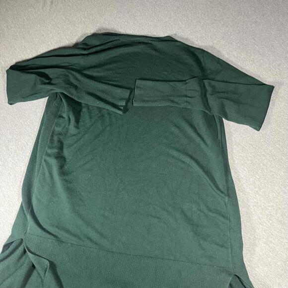 Worthington Women's Size MT Green Open Front Cardigan Sweater RN: 108357 - Picture 6 of 8